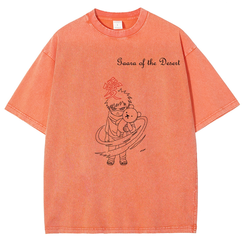Naruto Unisex Fit Washed T-Shirt 2603003349