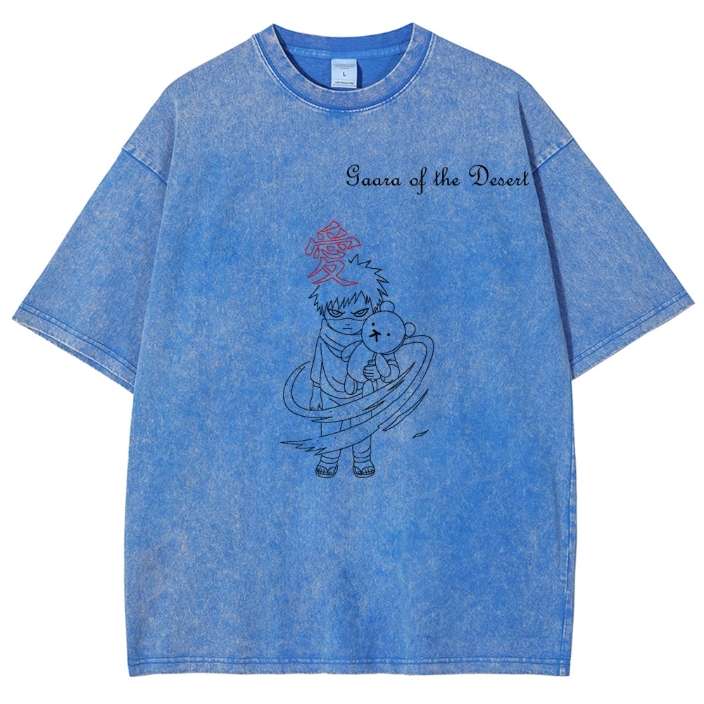 Naruto Unisex Fit Washed T-Shirt 2603003349