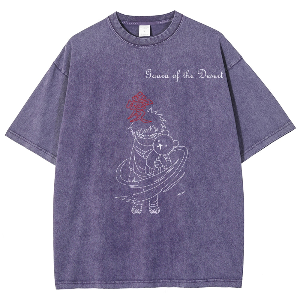 Naruto Unisex Fit Washed T-Shirt 2603003349
