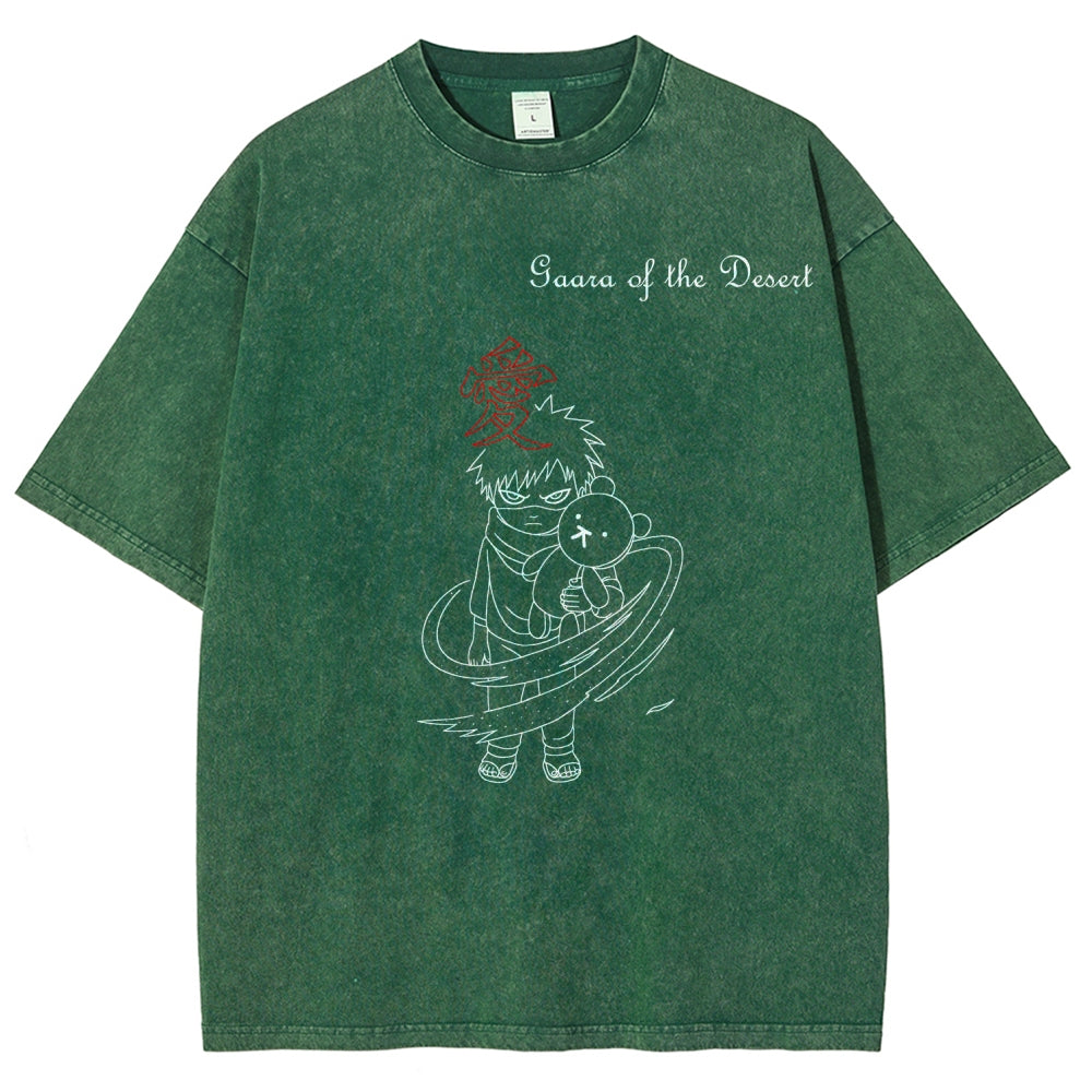 Naruto Unisex Fit Washed T-Shirt 2603003349