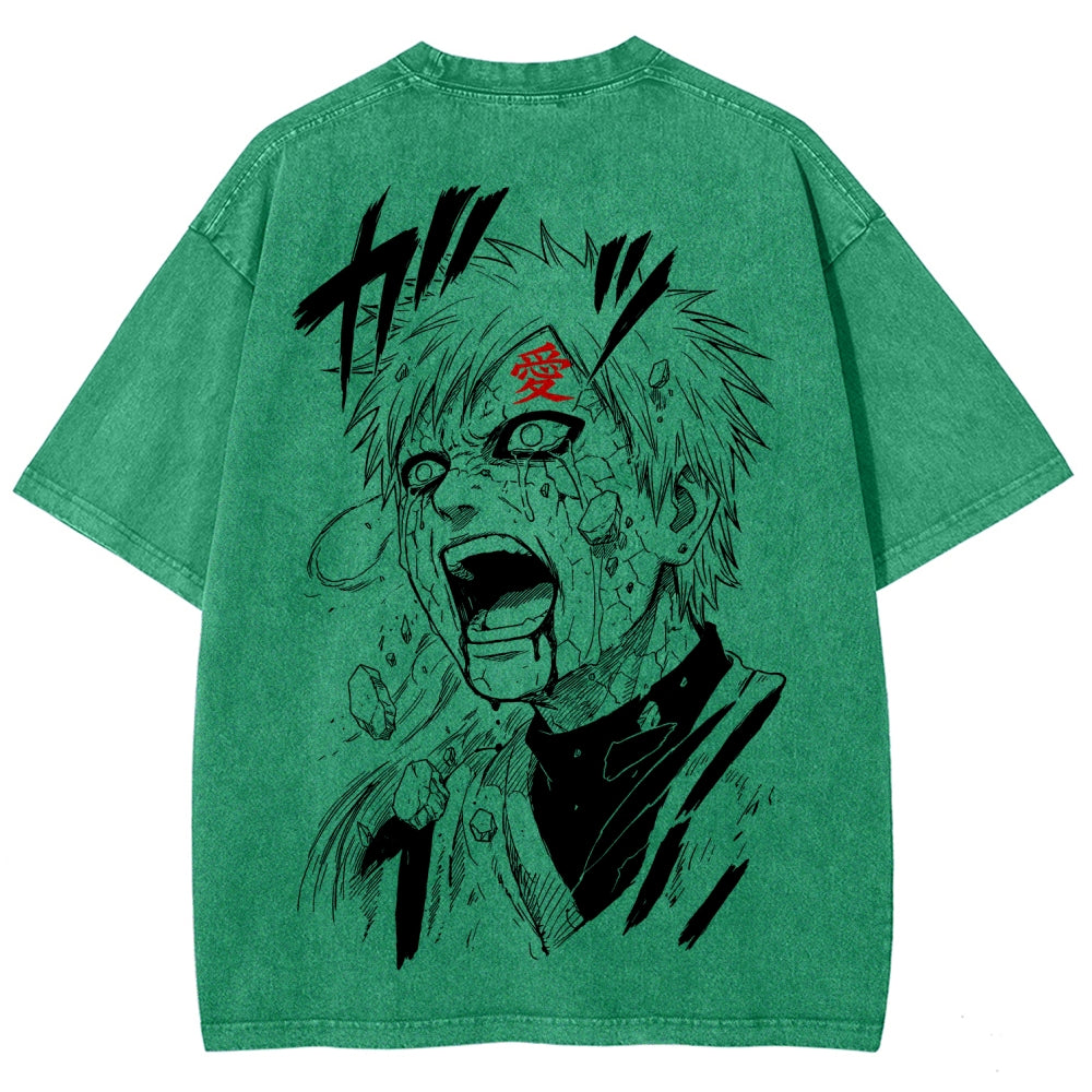 Naruto Unisex Fit Washed T-Shirt 2603003349