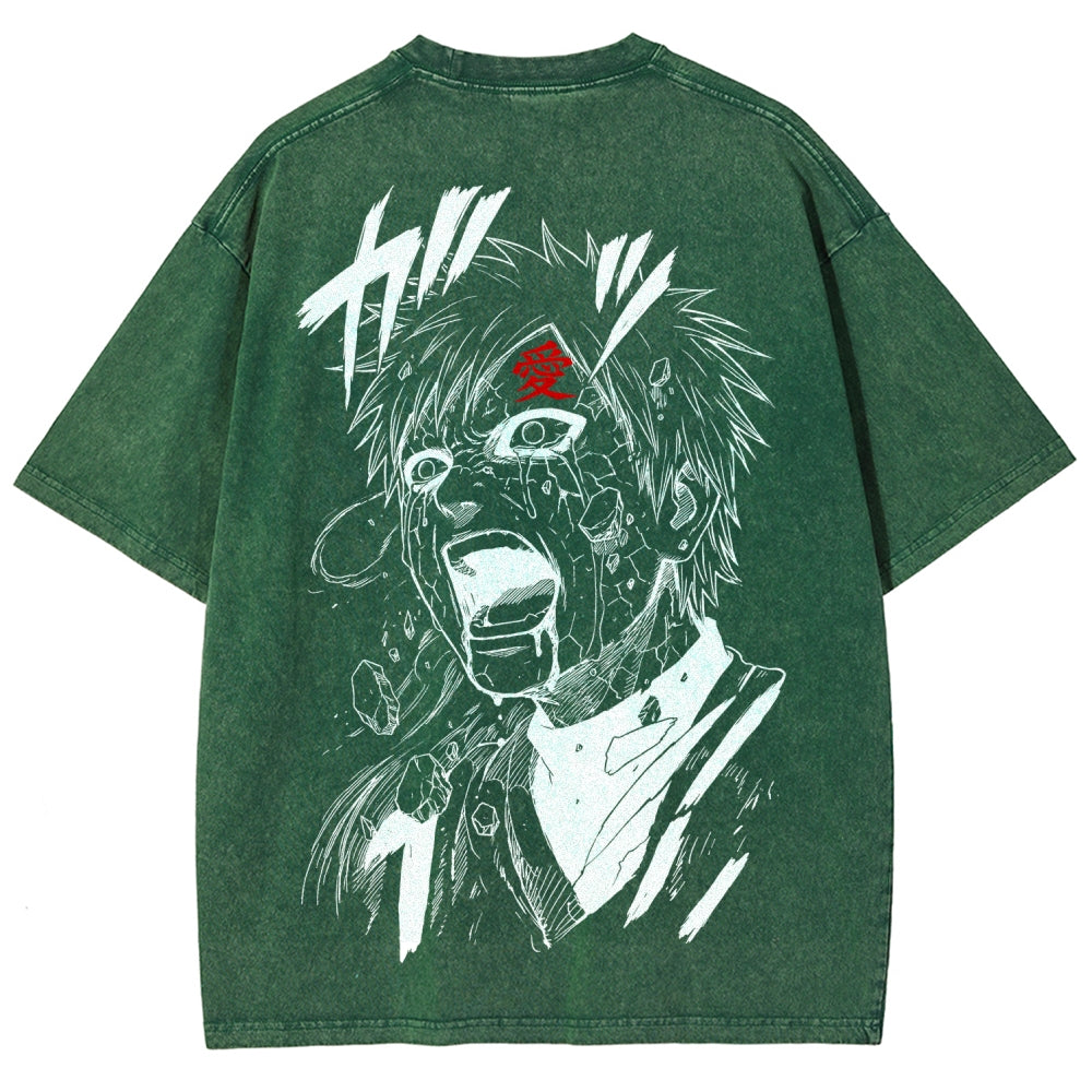 Naruto Unisex Fit Washed T-Shirt 2603003349