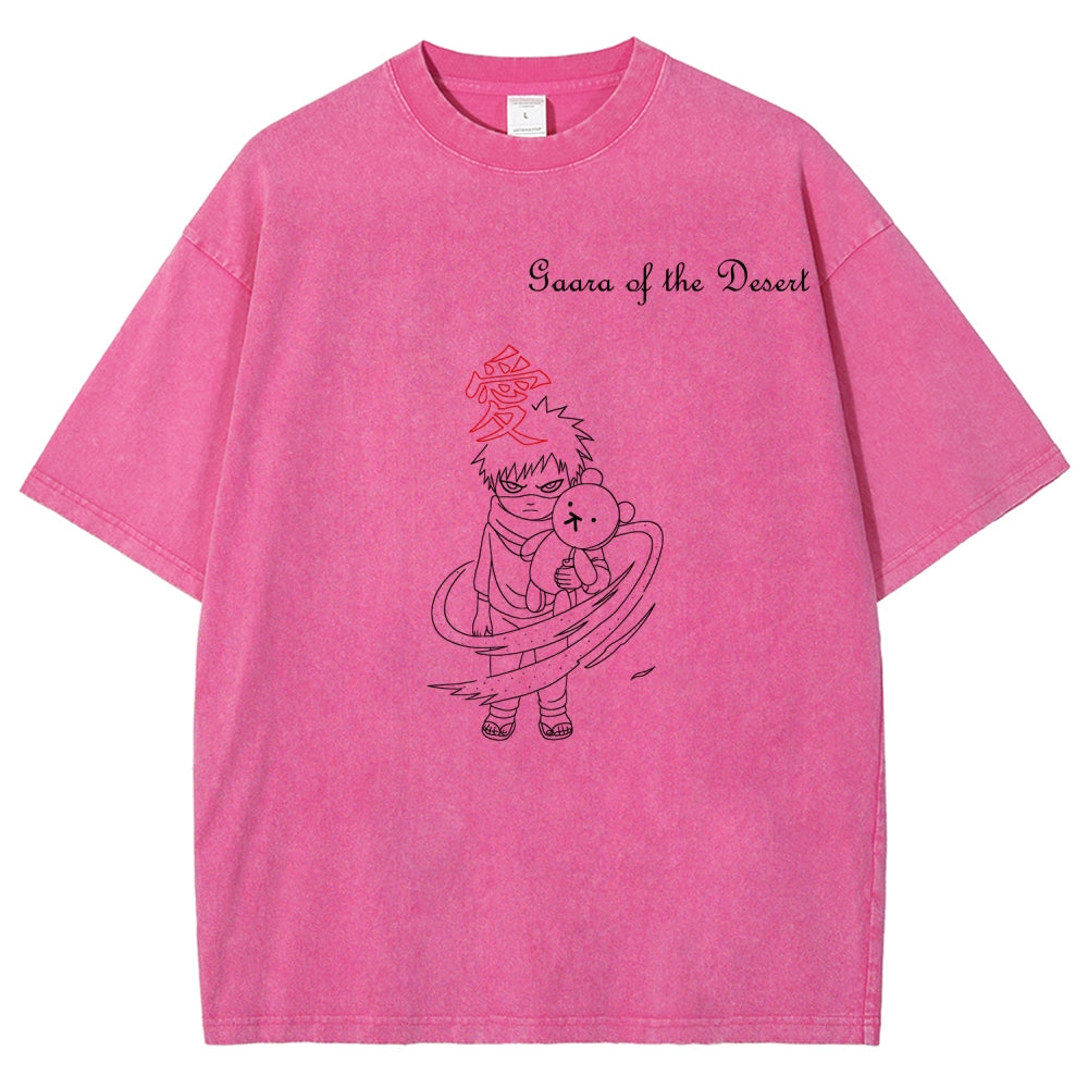 Naruto Unisex Fit Washed T-Shirt 2603003349