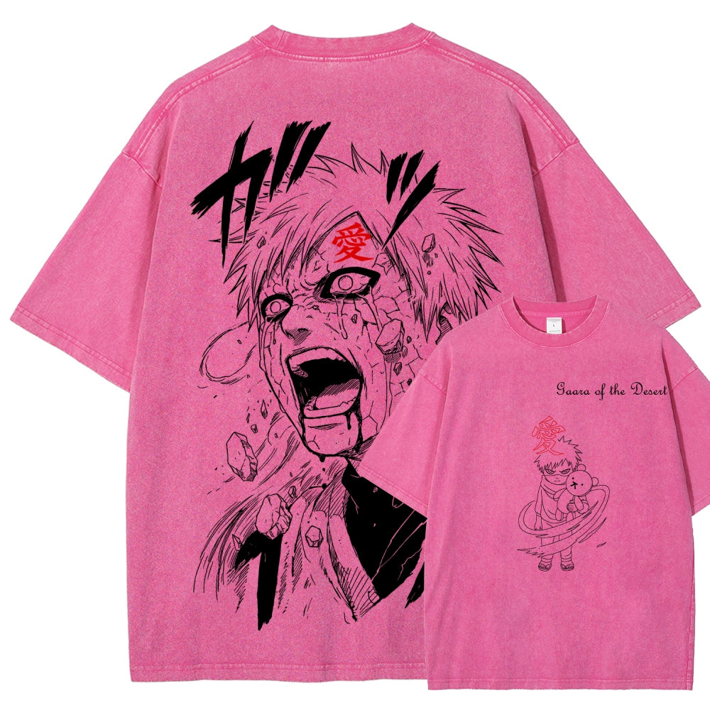 Naruto Unisex Fit Washed T-Shirt 2603003349