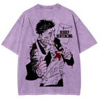 Jujutsu Kaisen Unisex Fit Washed T-Shirt 2603007906