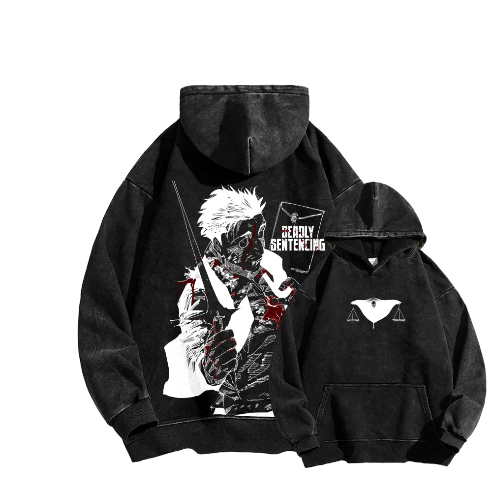 Jujutsu Kaisen Unisex Washed Hoodie 2603008303