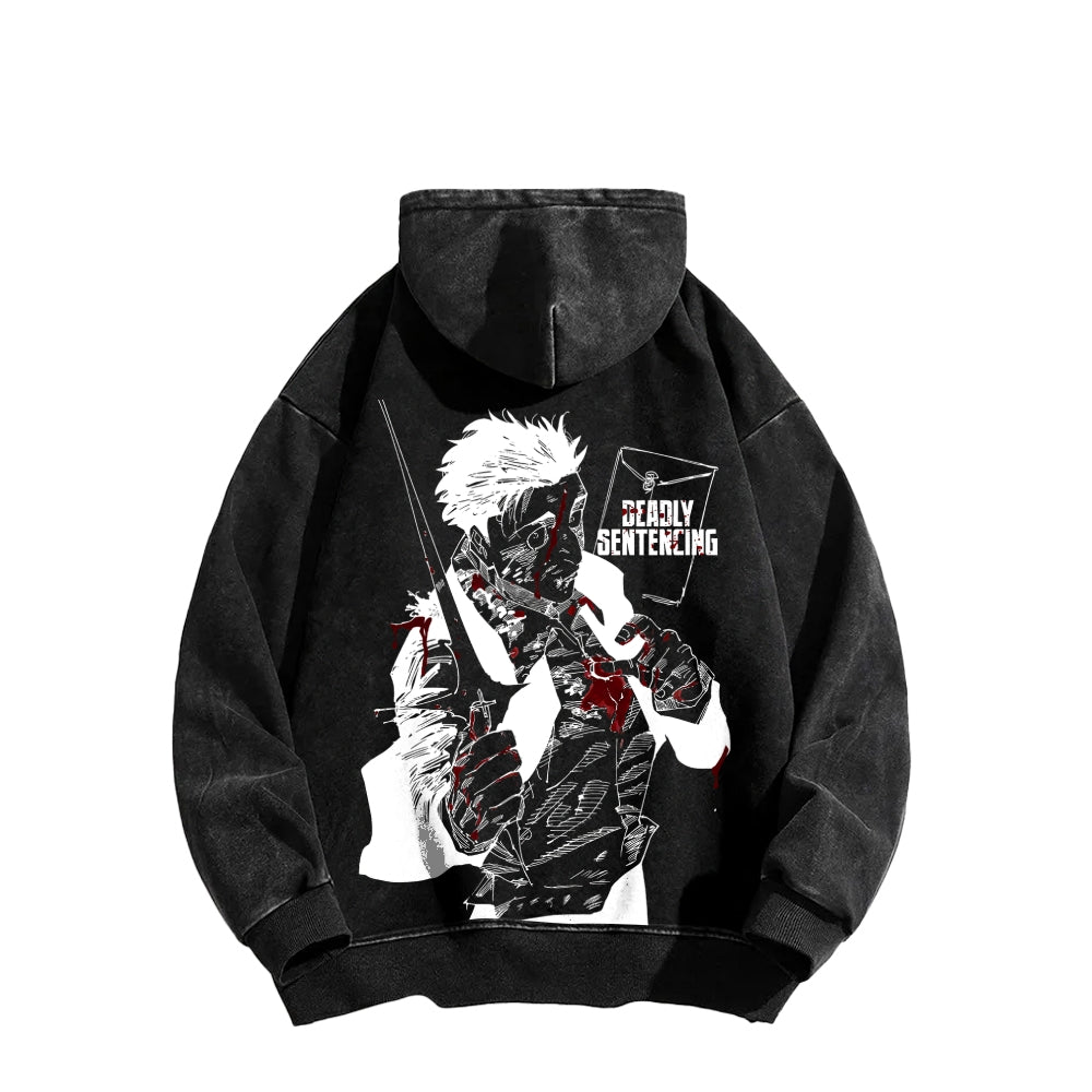 Jujutsu Kaisen Unisex Washed Hoodie 2603008303