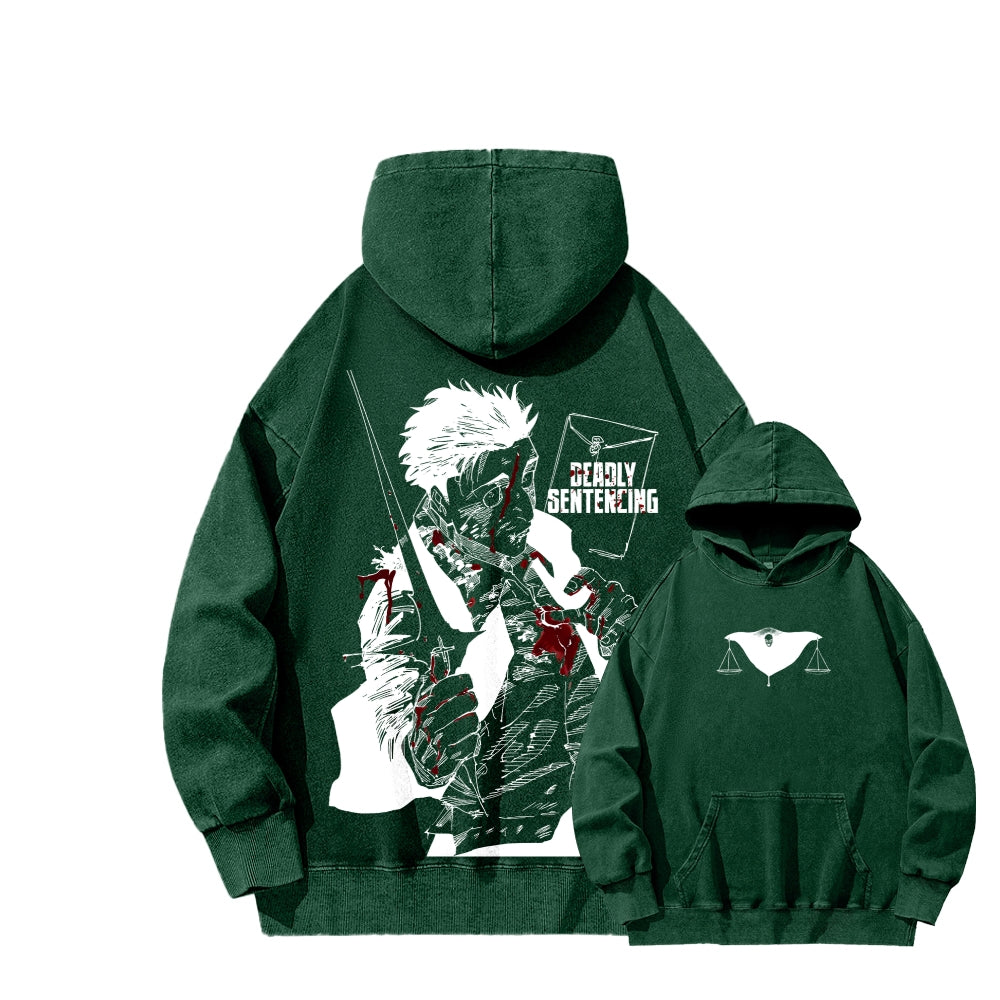 Jujutsu Kaisen Unisex Washed Hoodie 2603008303