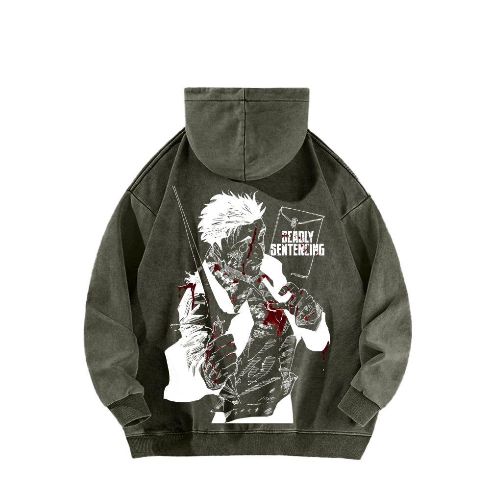 Jujutsu Kaisen Unisex Washed Hoodie 2603008303