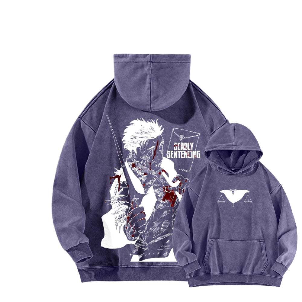 Jujutsu Kaisen Unisex Washed Hoodie 2603008303
