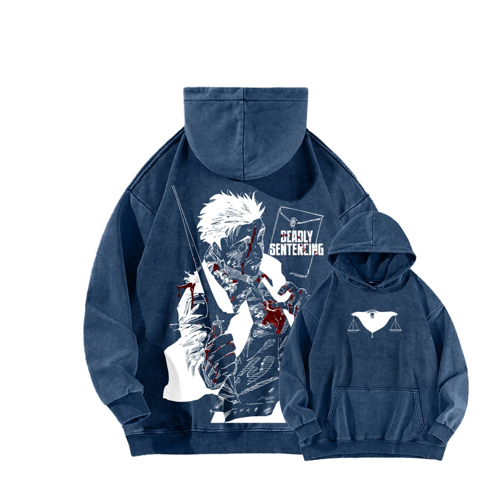 Jujutsu Kaisen Unisex Washed Hoodie 2603008303