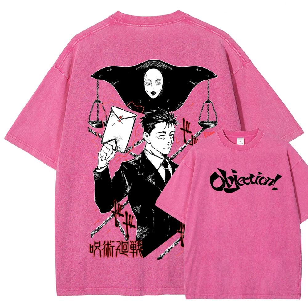 Jujutsu Kaisen Unisex Fit Washed T-Shirt 2603009481