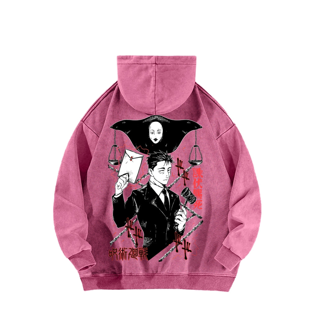 Jujutsu Kaisen Unisex Washed Hoodie 2603009483