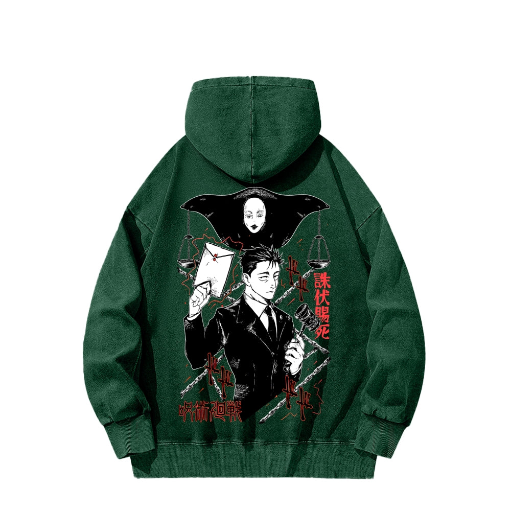 Jujutsu Kaisen Unisex Washed Hoodie 2603009483