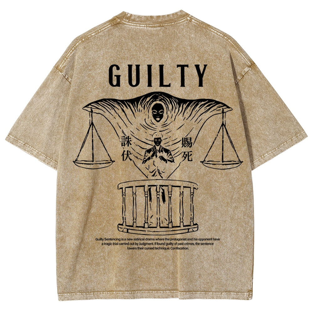 Jujutsu Kaisen Unisex Fit Washed T-Shirt 2603012177