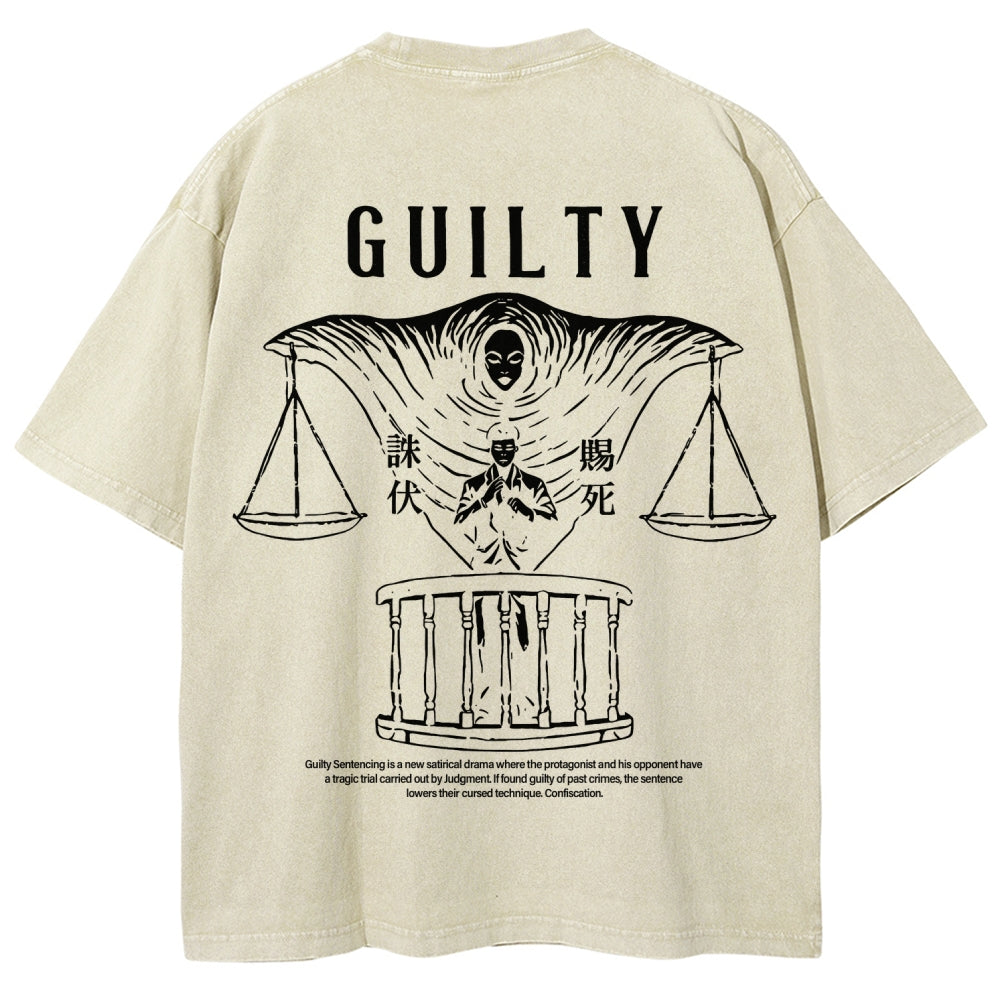 Jujutsu Kaisen Unisex Fit Washed T-Shirt 2603012177