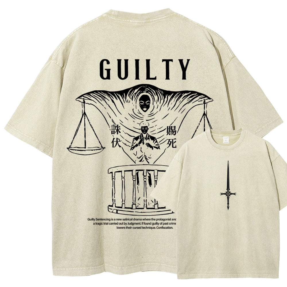 Jujutsu Kaisen Unisex Fit Washed T-Shirt 2603012177