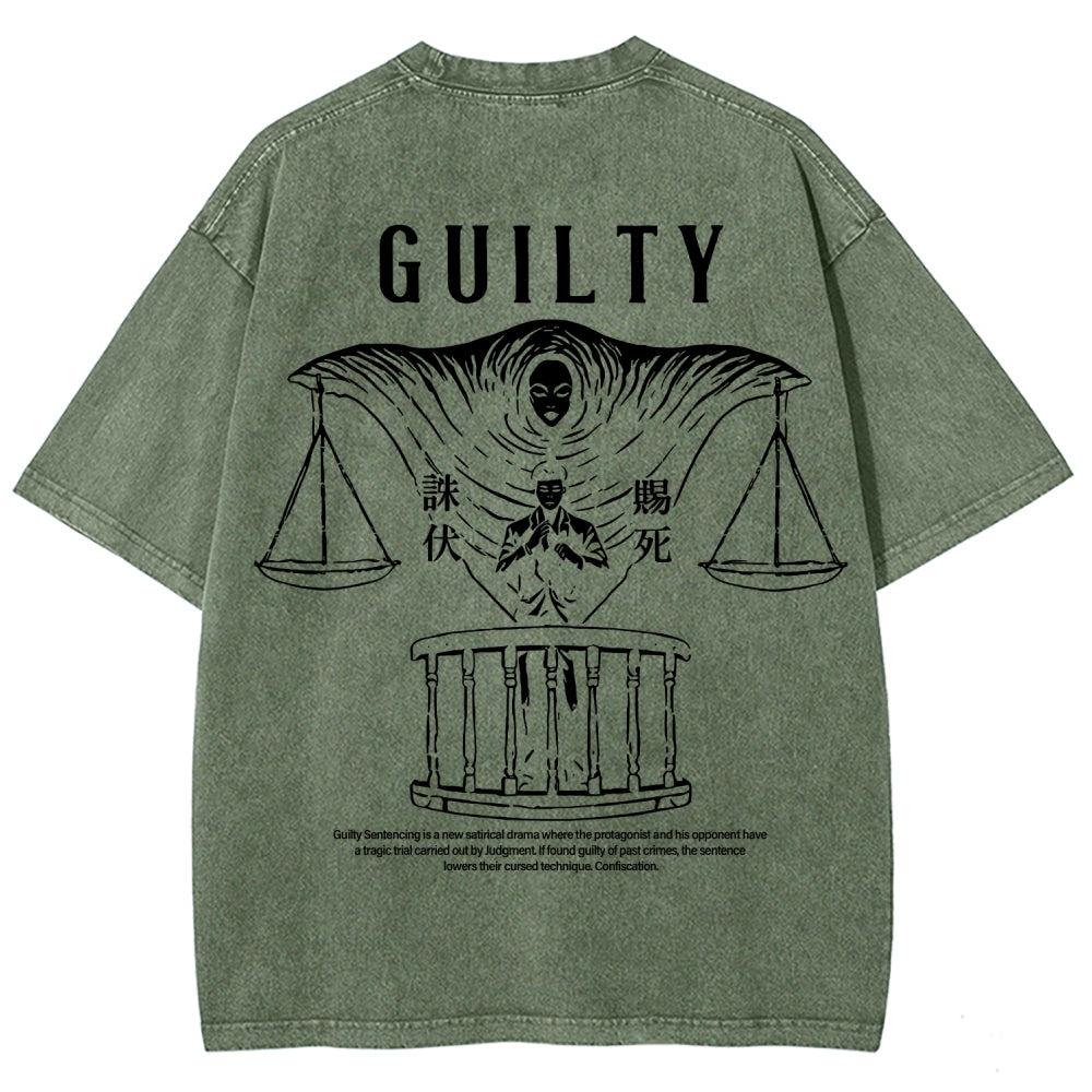Jujutsu Kaisen Unisex Fit Washed T-Shirt 2603012177