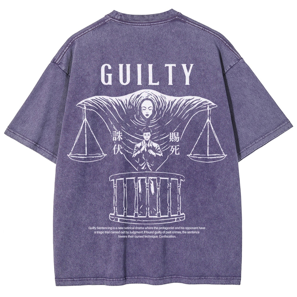 Jujutsu Kaisen Unisex Fit Washed T-Shirt 2603012177