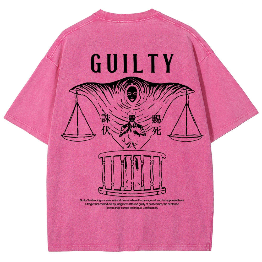 Jujutsu Kaisen Unisex Fit Washed T-Shirt 2603012177