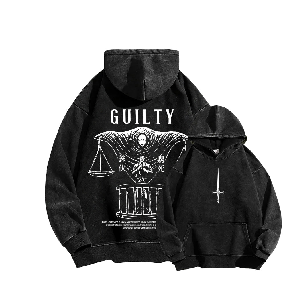 Jujutsu Kaisen Unisex Washed Hoodie 2603012179