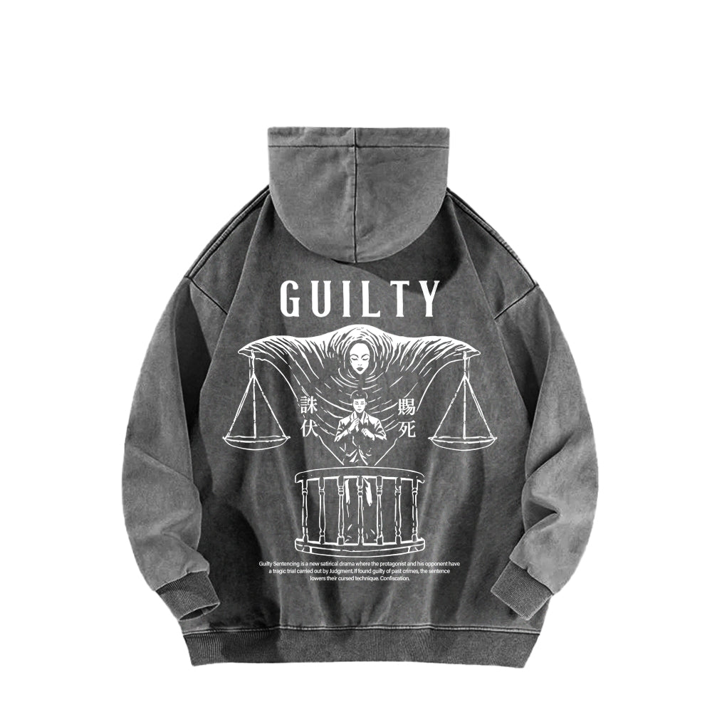 Jujutsu Kaisen Unisex Washed Hoodie 2603012179
