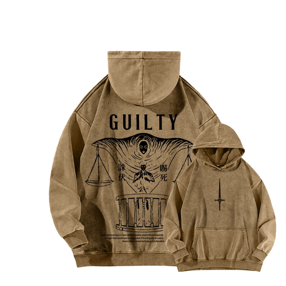 Jujutsu Kaisen Unisex Washed Hoodie 2603012179
