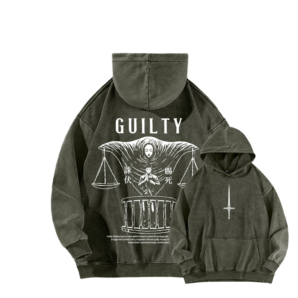 Jujutsu Kaisen Unisex Washed Hoodie 2603012179