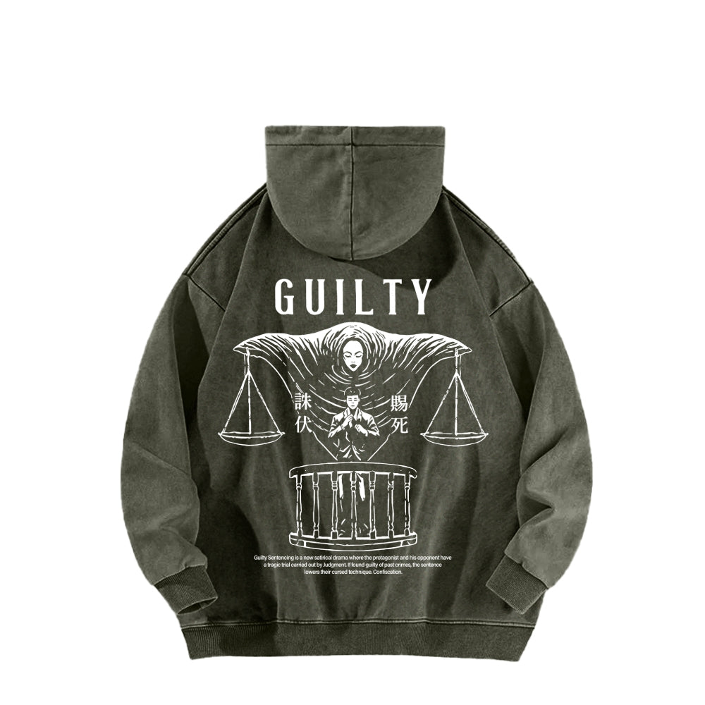 Jujutsu Kaisen Unisex Washed Hoodie 2603012179
