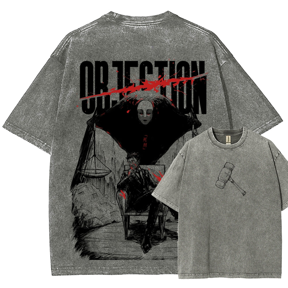 Jujutsu Kaisen Unisex Fit Washed T-Shirt 2603014133