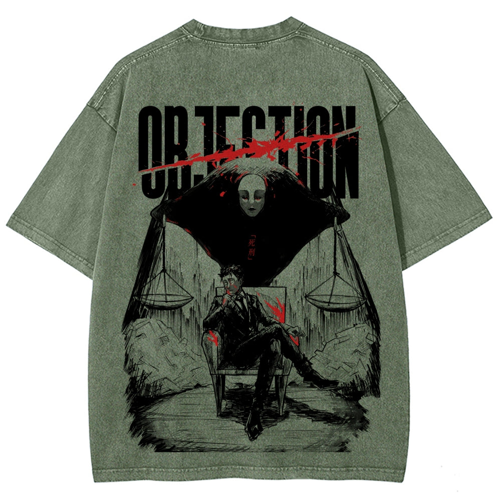 Jujutsu Kaisen Unisex Fit Washed T-Shirt 2603014133