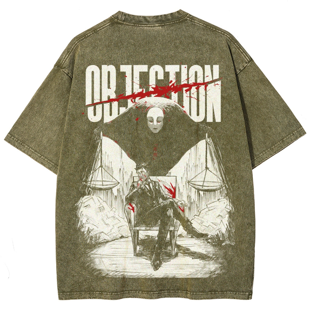 Jujutsu Kaisen Unisex Fit Washed T-Shirt 2603014133
