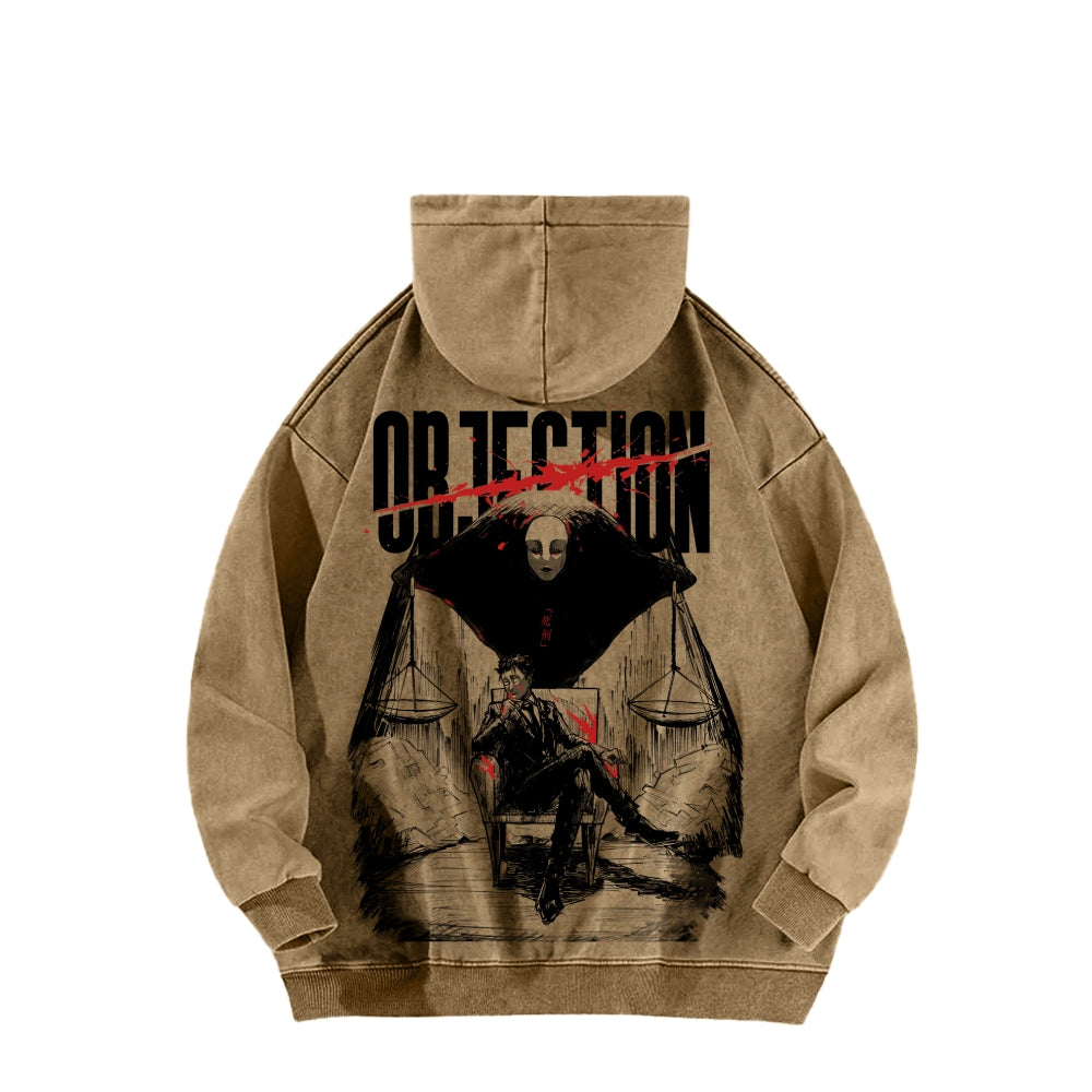 Jujutsu Kaisen Unisex Washed Hoodie 2603014137