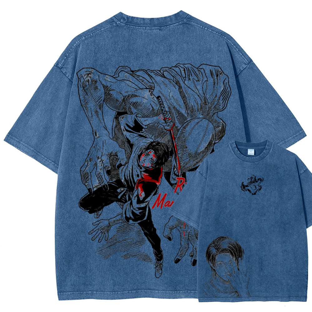 Jujutsu Kaisen Unisex Fit Washed T-Shirt 2603019218