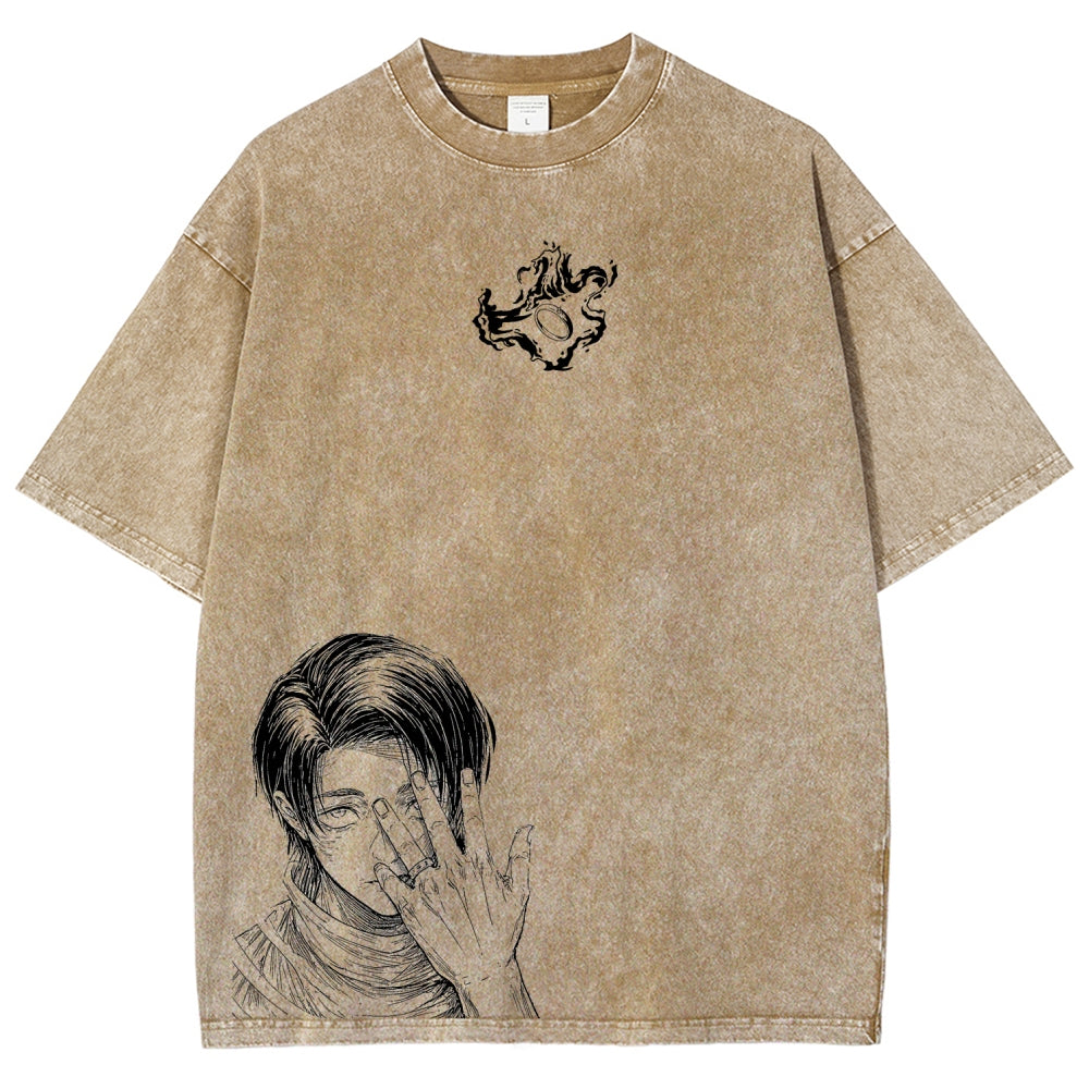 Jujutsu Kaisen Unisex Fit Washed T-Shirt 2603019218