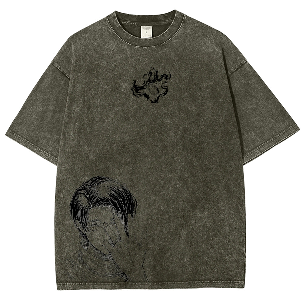 Jujutsu Kaisen Unisex Fit Washed T-Shirt 2603019218