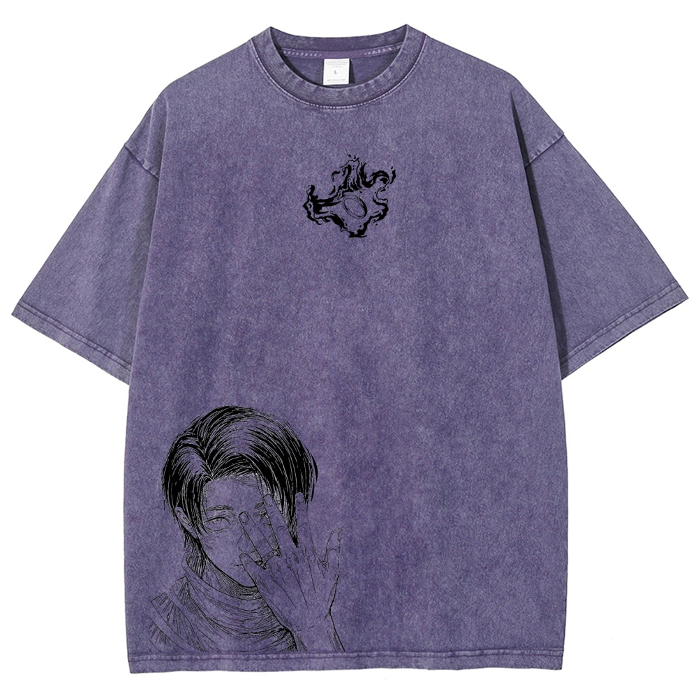 Jujutsu Kaisen Unisex Fit Washed T-Shirt 2603019218