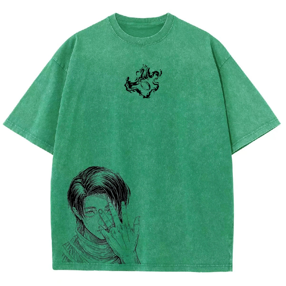 Jujutsu Kaisen Unisex Fit Washed T-Shirt 2603019218