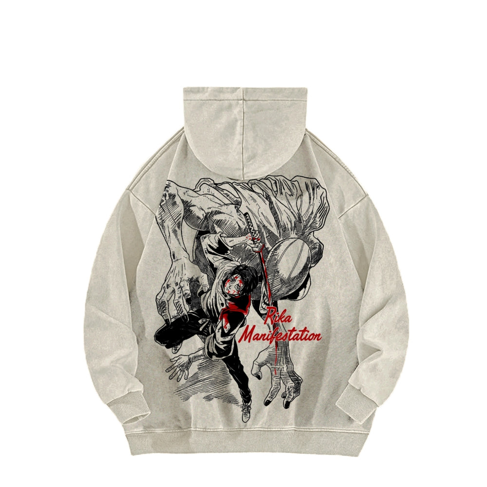 Jujutsu Kaisen Unisex Washed Hoodie 2603019229