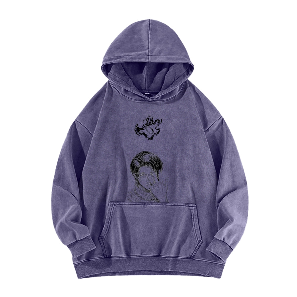 Jujutsu Kaisen Unisex Washed Hoodie 2603019229