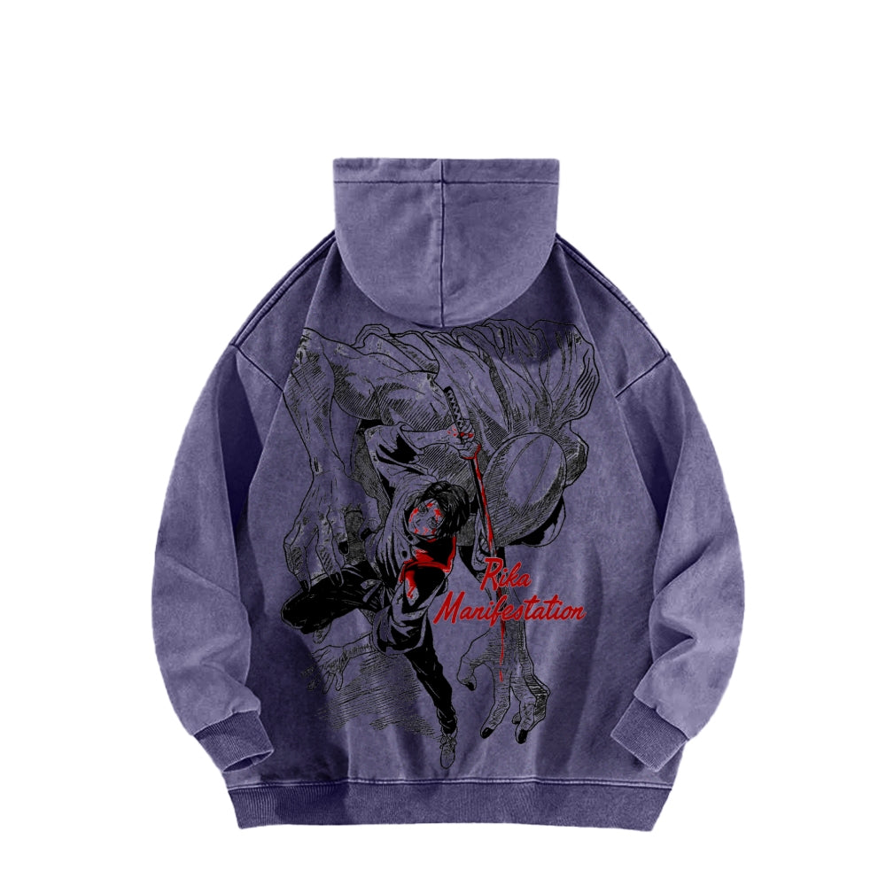 Jujutsu Kaisen Unisex Washed Hoodie 2603019229