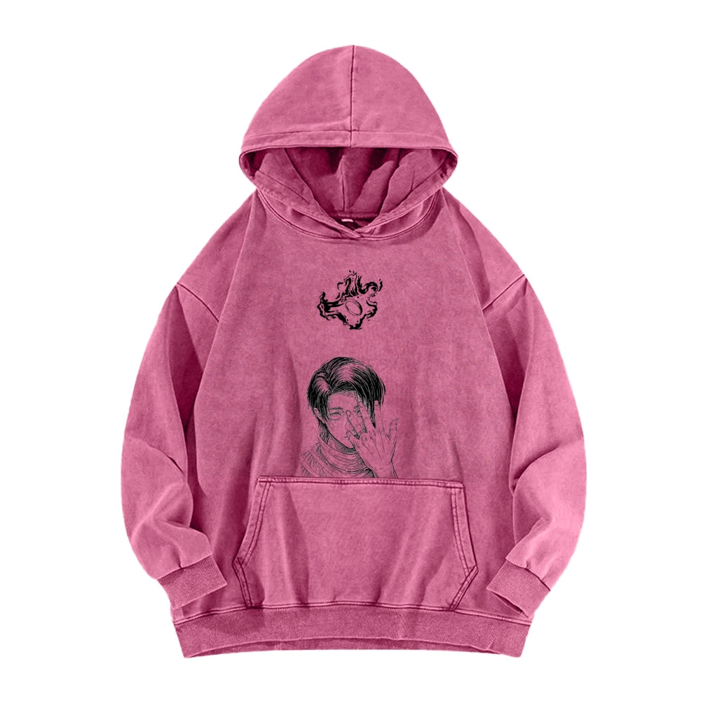 Jujutsu Kaisen Unisex Washed Hoodie 2603019229