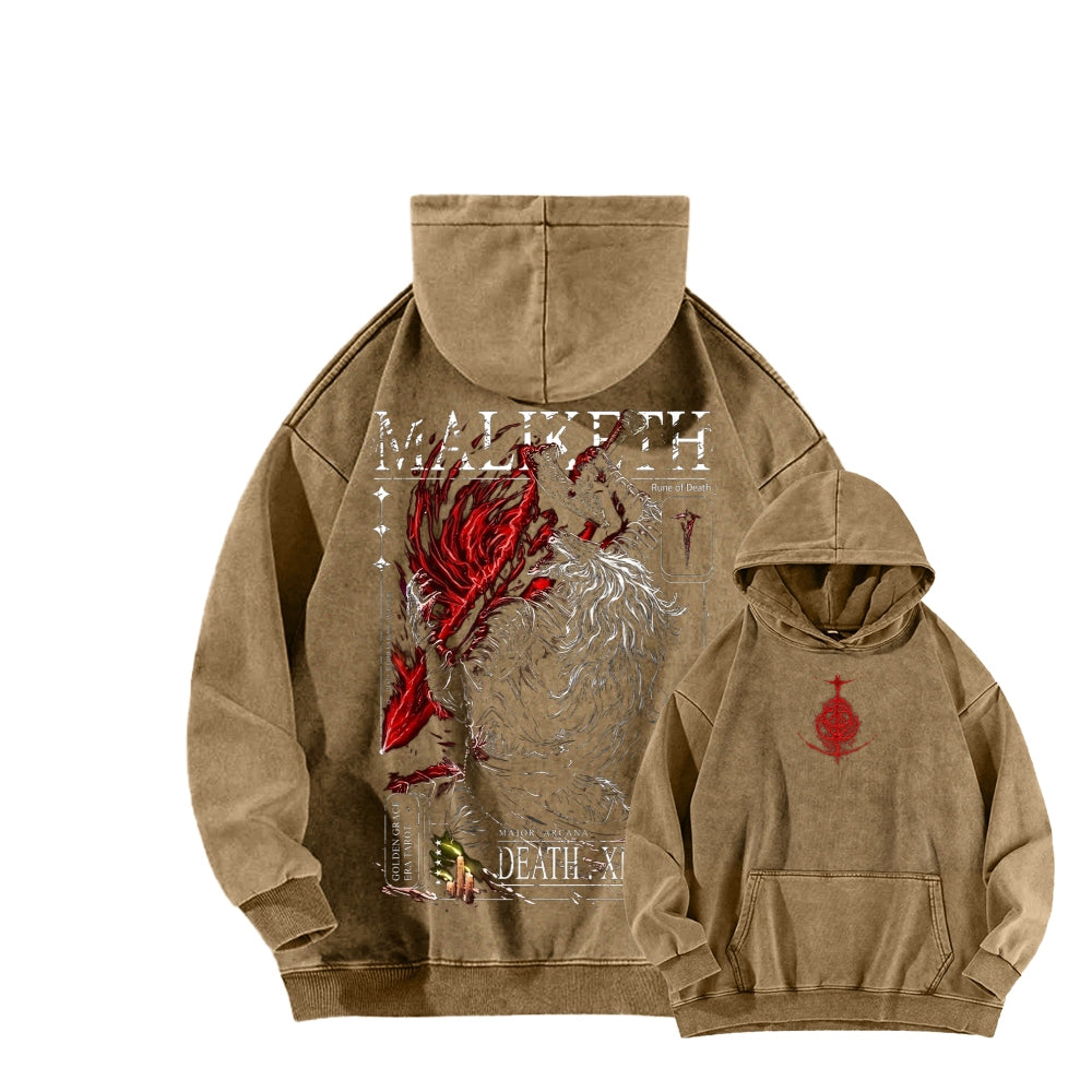 Elden Ring Unisex Washed Hoodie 2603020444