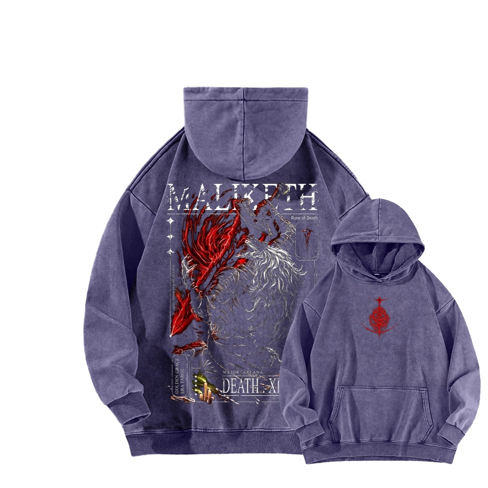 Elden Ring Unisex Washed Hoodie 2603020444