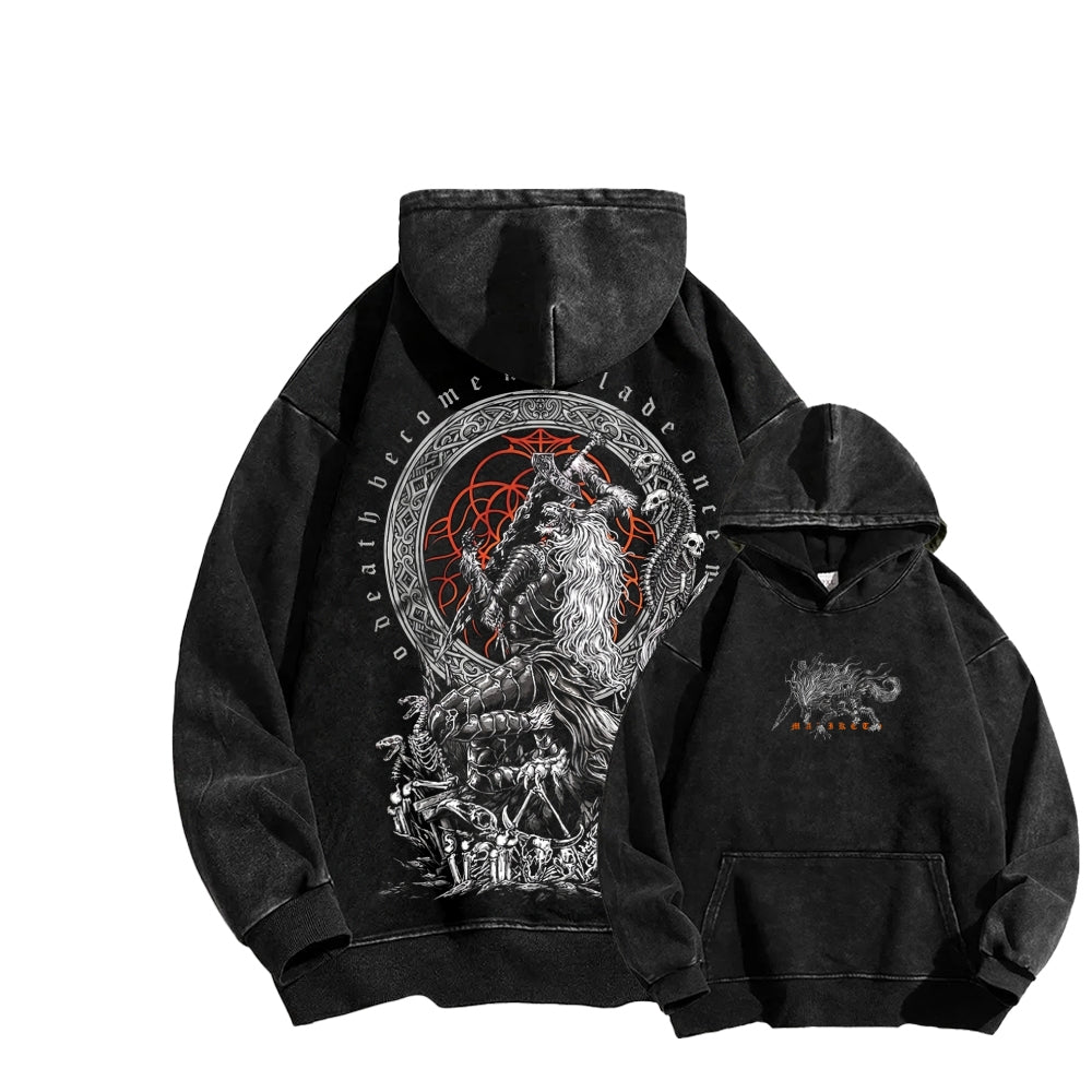 Elden Ring Unisex Washed Hoodie 2604001356