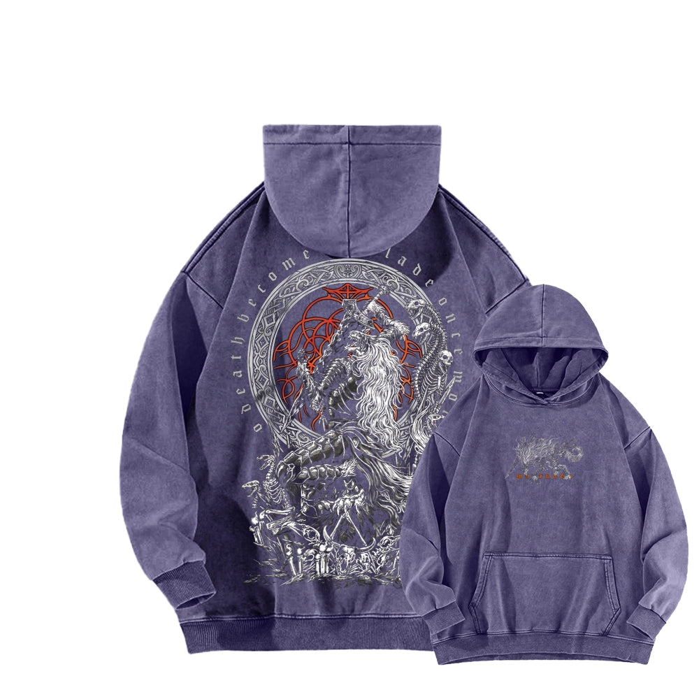 Elden Ring Unisex Washed Hoodie 2604001356