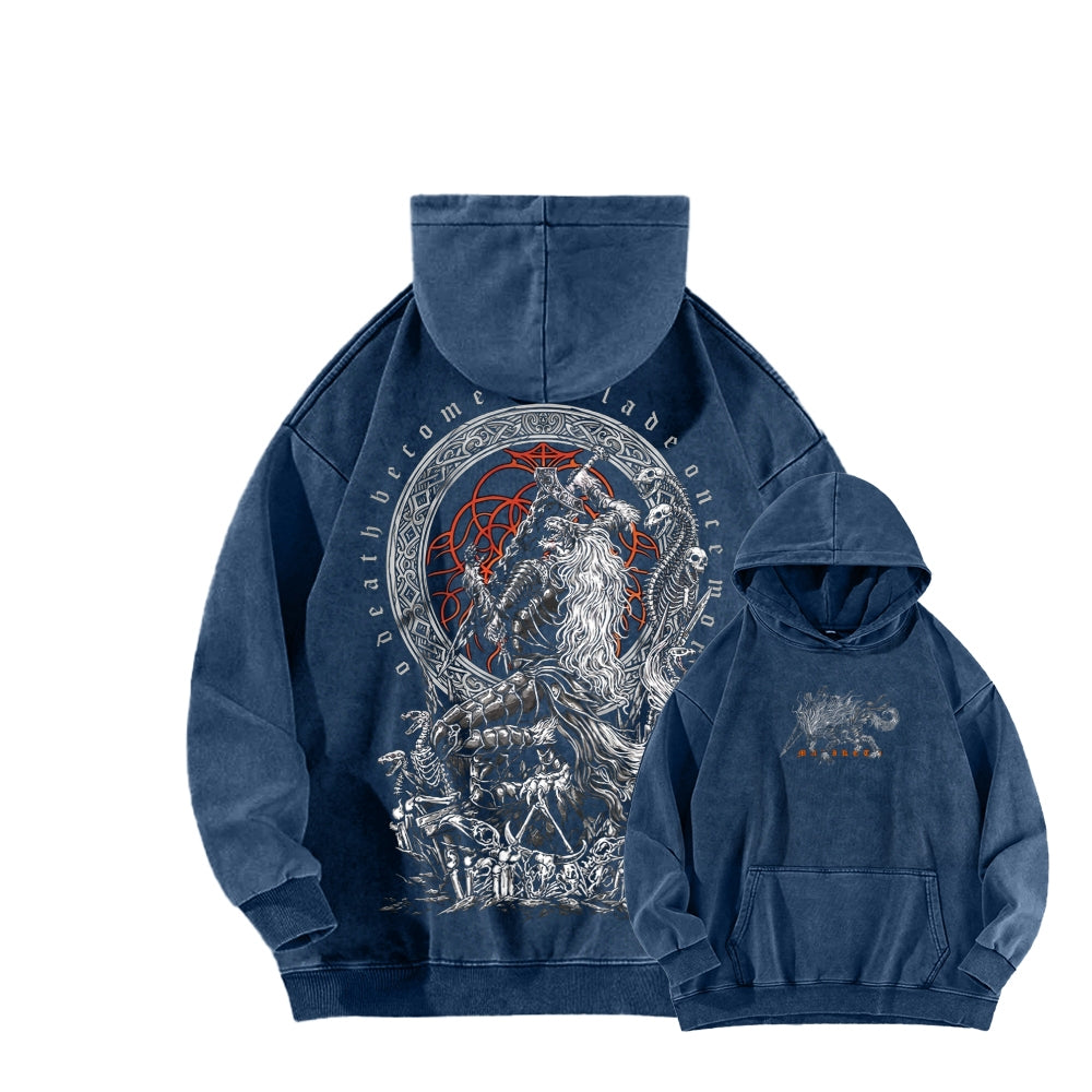 Elden Ring Unisex Washed Hoodie 2604001356