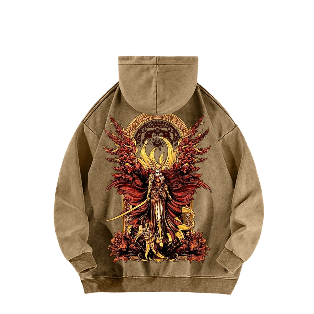 Elden Ring Unisex Washed Hoodie 2604001362
