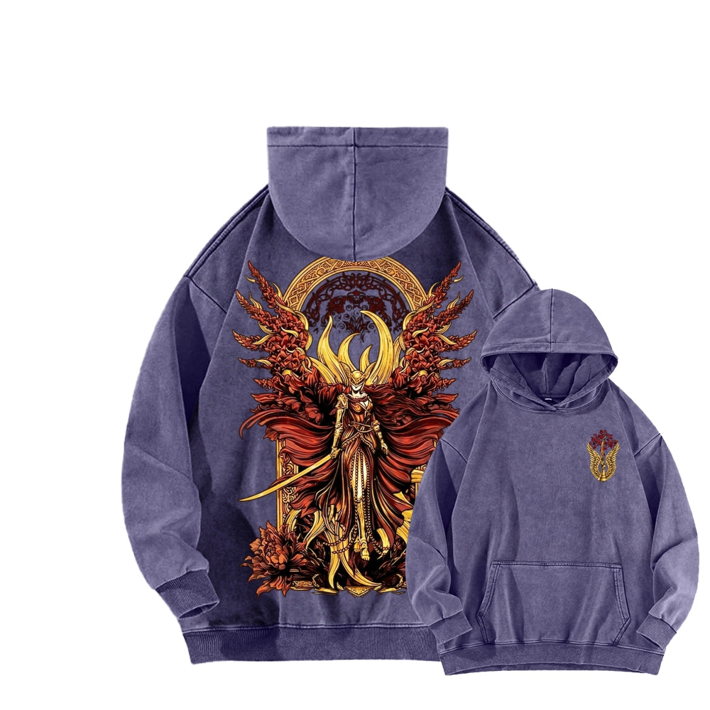Elden Ring Unisex Washed Hoodie 2604001362