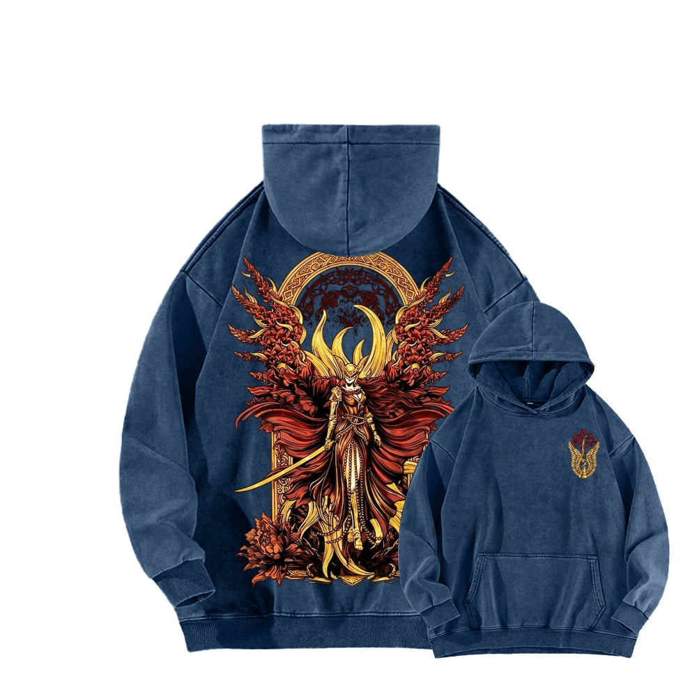 Elden Ring Unisex Washed Hoodie 2604001362